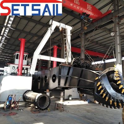 18 ιντσών Cutter Suction Dredger με Marine Cummins πετρελαιοκίνητο και κόστος αποστολής