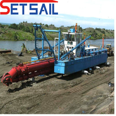 18 ιντσών QHCSD-485 Cutter Suction Dredger για την εκτόξευση άμμου σε μεγάλα έργα