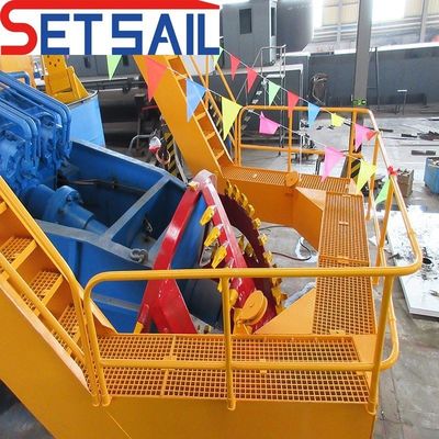 18 ιντσών QHCSD-485 Cutter Suction Dredger για την εκτόξευση άμμου σε μεγάλα έργα