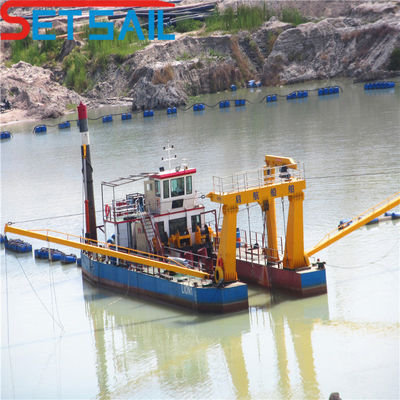 180000.000kg Ακαθάριστο βάρος Υδραυλική 18 ιντσών κόπτης αναρρόφηση χωματερή με μεταφορά