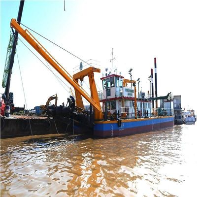 20 ίντσες ποταμό αντλία άμμου κόπτης Jet Suction Dredger με 50kw γεννήτρια καθορισμένη τάση