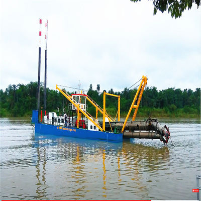 20 ίντσες ποταμό αντλία άμμου κόπτης Jet Suction Dredger με 50kw γεννήτρια καθορισμένη τάση