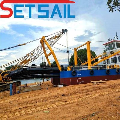 Αρχική πληρωμή Set Sail 20 Inch Cutter Suction Dredger με χωρητικότητα 1100m3