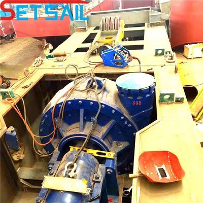 1100m3 χωρητικότητα Set Sail 20 Inch Sea Sand Dredging Dredger για εκτιμώμενο χρόνο παράδοσης