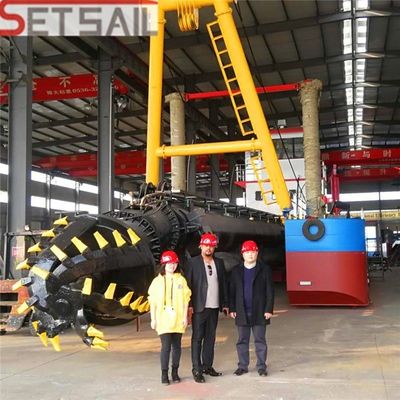 582kw Μηχανή Δύναμη Αμμοσυλλεκτήρας με 260kw Δύναμη του κεφαλιού κόψιμο και 10m βάθος αποσκάφησης
