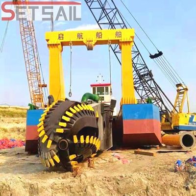 20 ιντσών 1000m3/h χωρητικότητα κινητήρας ντίζελ Αμμοσυρμάτης για μεγάλα έργα συρμάτωσης