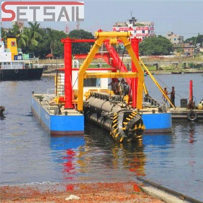20 ιντσών 1000m3/h χωρητικότητα κινητήρας ντίζελ Αμμοσυρμάτης για μεγάλα έργα συρμάτωσης