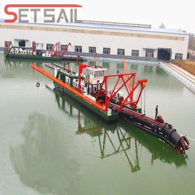Διάμετρος κεφαλής κοπτήρα 2000mm 18 ίντσες Καμβά χωρητικότητα 3500m3/h Υδραυλική σκούπα άμμου