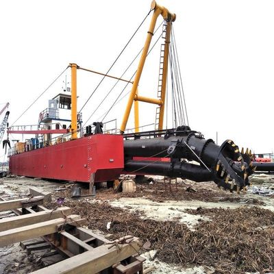 Προσαρμοσμένη παραγγελία Cutter Suction Dredger με χωρητικότητα 1000m3/h και βάθος εκσκαφής 20m