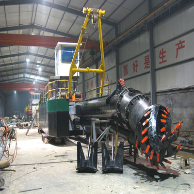 Προσαρμοσμένη παραγγελία Cutter Suction Dredger με χωρητικότητα 1000m3/h και βάθος εκσκαφής 20m