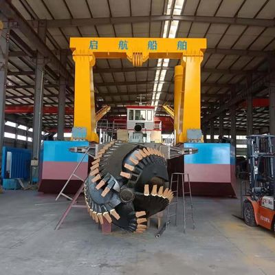 Προσαρμοσμένη παραγγελία Cutter Suction Dredger με χωρητικότητα 1000m3/h και βάθος εκσκαφής 20m