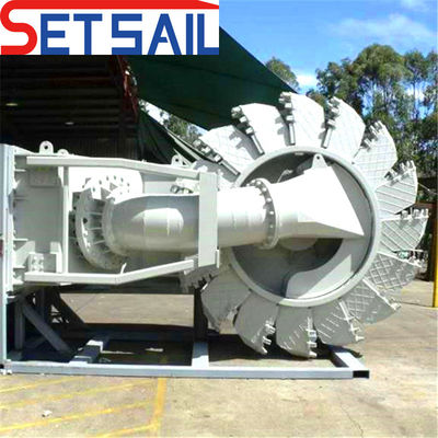 Σχεδιασμός τροχού Bucekt Dredging Reservoir Dredger για σκληρή λάσπη Επιστροφή 30-ημερών