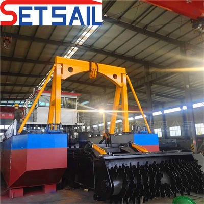 Αποθεματικό Hopper Suction Mud Dredger με ροή νερού 100m3-20000m3 και Stanford Generator