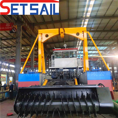 17-50m Υδραυλική μηχανή ρυμούλκησης Suction Hopper Dredger για ναυτιλία και παράδοση λίμνης