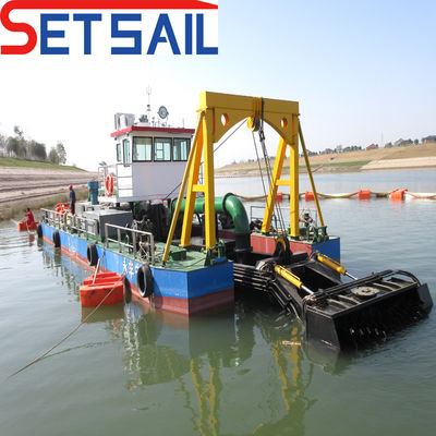 17-50m Υδραυλική μηχανή ρυμούλκησης Suction Hopper Dredger για ναυτιλία και παράδοση λίμνης