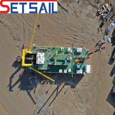 Siemens PLC Δύναμη κινητήρα ντίζελ Ναυτικό τροχό κουβά δεξαμενή λάσπης αποβρύχων με αντλία