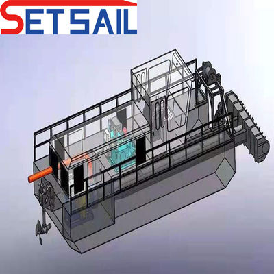 Πλήρης πληρωμή βαρύ φορτίο Siemens PLC Trailing Suction Hopper Dredger για δείγματα λίμνης