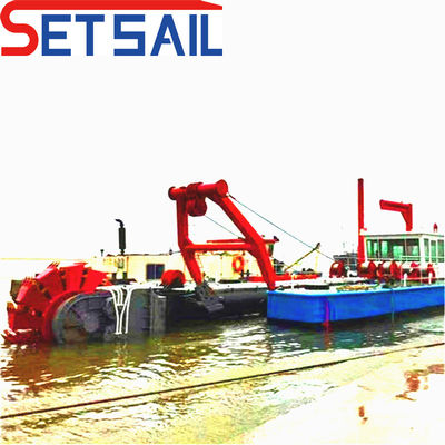 224kw-2720kw Συνολική ισχύς Bucket Wheel Sand Dredger για τη δια βίου εξυπηρέτηση μετά την πώληση
