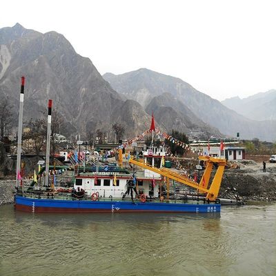 6mm-20mm πλάκας πλάτους πάχους κόπτης Suction Mining Dredger για μεγάλα έργα εξόρυξης