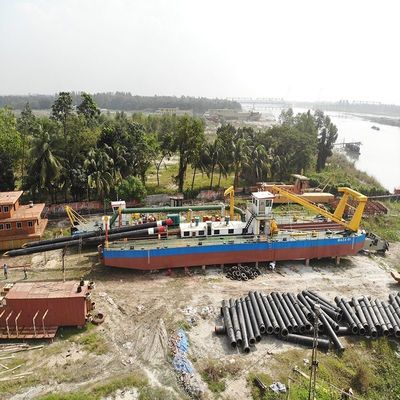6mm-20mm πλάκας πλάτους πάχους κόπτης Suction Mining Dredger για μεγάλα έργα εξόρυξης