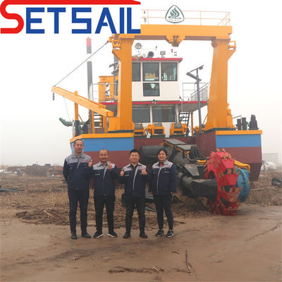 Υδραυλικός κινητήρας ντίζελ Δύναμη Bucket Wheel Dredger για τις απαιτήσεις των πελατών σας