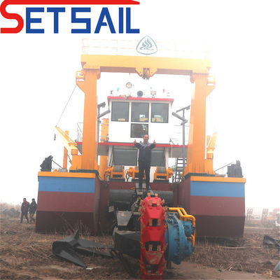 Υδραυλικός κινητήρας ντίζελ Δύναμη Bucket Wheel Dredger για τις απαιτήσεις των πελατών σας