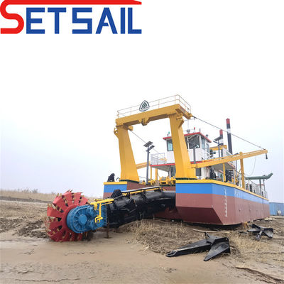 Υδραυλικός κινητήρας ντίζελ Δύναμη Bucket Wheel Dredger για τις απαιτήσεις των πελατών σας