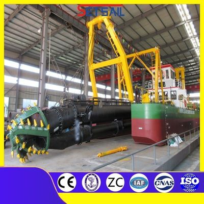Τύπος σχισμής CTS Προσαρμοσμένο 3000m3/h Σκόρπιση απορρόφησης Σκουπτήρας Αμμουδιάς ποταμού