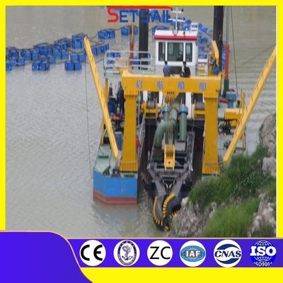 Τύπος σχισμής CTS Προσαρμοσμένο 3000m3/h Σκόρπιση απορρόφησης Σκουπτήρας Αμμουδιάς ποταμού