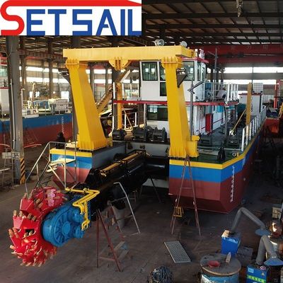 160m3-2000m3 χωρητικότητα Bucket Wheel Suction Dredger για την αμμό του ποταμού σε προσιτή τιμή