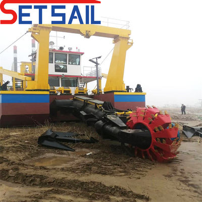 160m3-2000m3 χωρητικότητα Bucket Wheel Suction Dredger για την αμμό του ποταμού σε προσιτή τιμή
