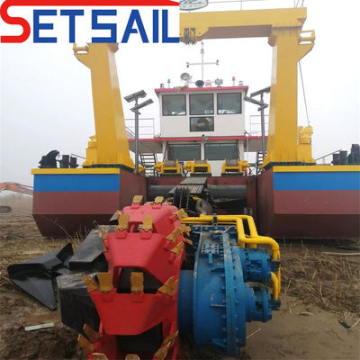 160m3-2000m3 χωρητικότητα Bucket Wheel Suction Dredger για την αμμό του ποταμού σε προσιτή τιμή