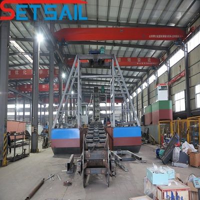 4kw*3-15kw*3 Αλυσίδα κουβάς Χρυσή αποβρύχιση για αποβρύχιση ποταμού Βαθμός αποβρύχισης 7-30 μέτρα