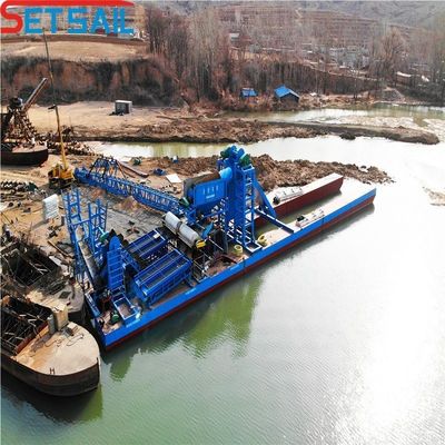 4kw*3-15kw*3 Μηχανή μετανάστευσης Ποσότητα Ηλεκτρική ενέργεια Τύπος εξορυκτικής μηχανής για ποτάμι