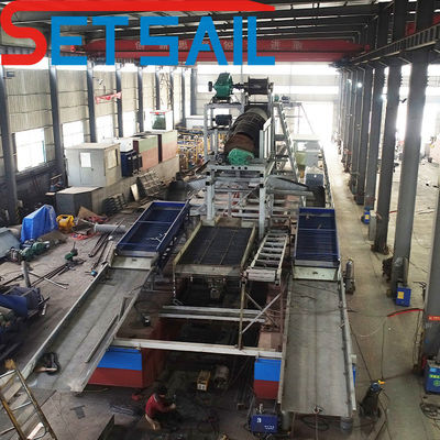 50-500m3 Αλυσίδα Bucket Mining Dredger για εξατομικευμένη εξόρυξη χρυσού και διαμαντιών ποταμού