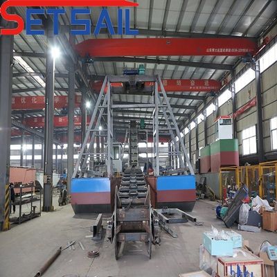 7.5kw-50kw Δύναμη αντλίας νερού Cummis Diesel Set Chain Bucket Sand Mining Machinery για χρυσό