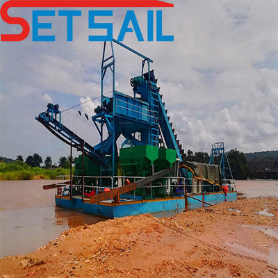 5.5kw-20kw Drum Screen Power Chain Bucket εξοπλισμός εξόρυξης χρυσού και διαμαντιών για την αγορά