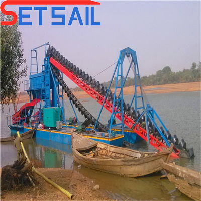 Αλυσίδα κουβά χρυσού αποβρύχων με Jig Machine Ενισχύστε την παραγωγή χρυσού σας σήμερα