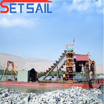 Αλυσίδα κουβά χρυσού αποβρύχων με Jig Machine Ενισχύστε την παραγωγή χρυσού σας σήμερα