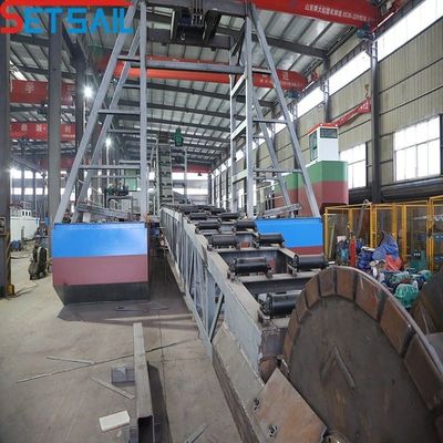 37kw-200kw Ανασκαφή κύριας αλυσίδας ισχύος κινητήρα Bucket River Διαμαντένιο αποβρύχιση για λίμνη χρυσού