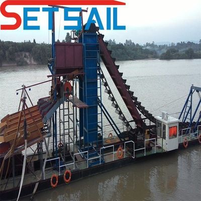 7-30 μέτρα βάθος εκσκαφής αλυσίδα κουβά χρυσό και διαμάντι εκσκαφή με κουδούνι