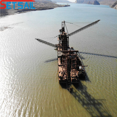 150m3/Η ώρα Αλυσίδα κουβάς Χρυσή τρύπα για την επιλογή χρυσού