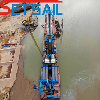 Αλυσίδα Bucket River Χρυσή διαμαντένια βρύση για την εξόρυξη τσιμέντου στις λίμνες 30 ημερών επιστροφή επιστροφή