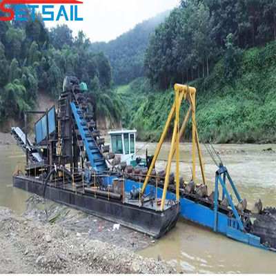 86PCS-100PCS Αλυσίδα Bucket River Χρυσό Διαμαντένια εξορυκτικές μηχανές με βρύση αναστάτωσης