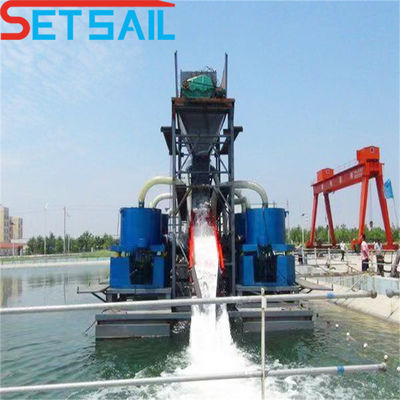 Αλυσίδα Bucket River Sand Gold Dredge εξοπλισμός για διαμάντι ΗΠΑ νομίσματος προσαρμογή