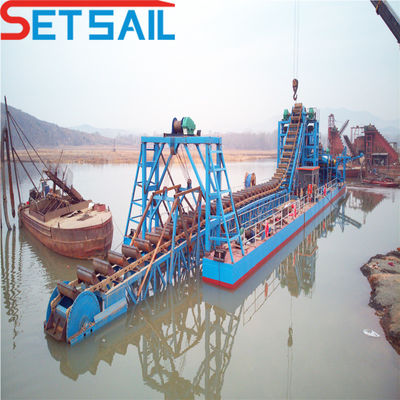 86PCS-100PCS Υψόμετρο 1.0m-2m Αλυσίδα ποταμού κουβά μηχανή εξόρυξης χρυσού με φυγοκέντρωση