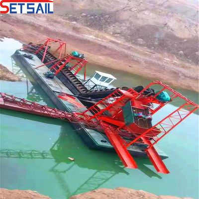 QH-sand -5 Chain Bucket Sand Gold and Diamond Dredger για τη θαλάσσια μεταφορά εμπορευμάτων