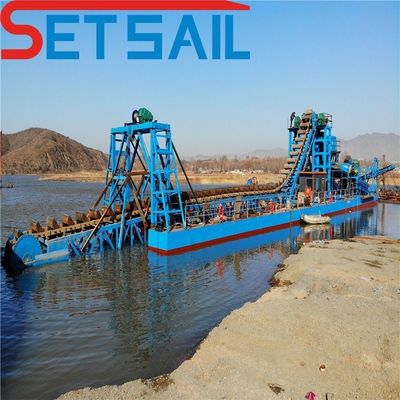 128PCS-176PCS Chian Quantity Bucket Chain River Sand Gold Dredger για την εκτόξευση διαμαντιών