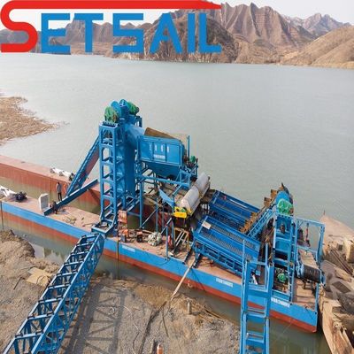 128PCS-176PCS Chian Quantity Bucket Chain River Sand Gold Dredger για την εκτόξευση διαμαντιών