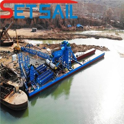 128PCS-176PCS Chian Quantity Bucket Chain River Sand Gold Dredger για την εκτόξευση διαμαντιών